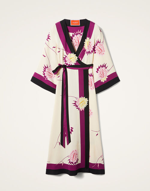 La DoubleJ The Wrap Dress Derby Placée Multicolor DRE0734CAD005DER03MU01