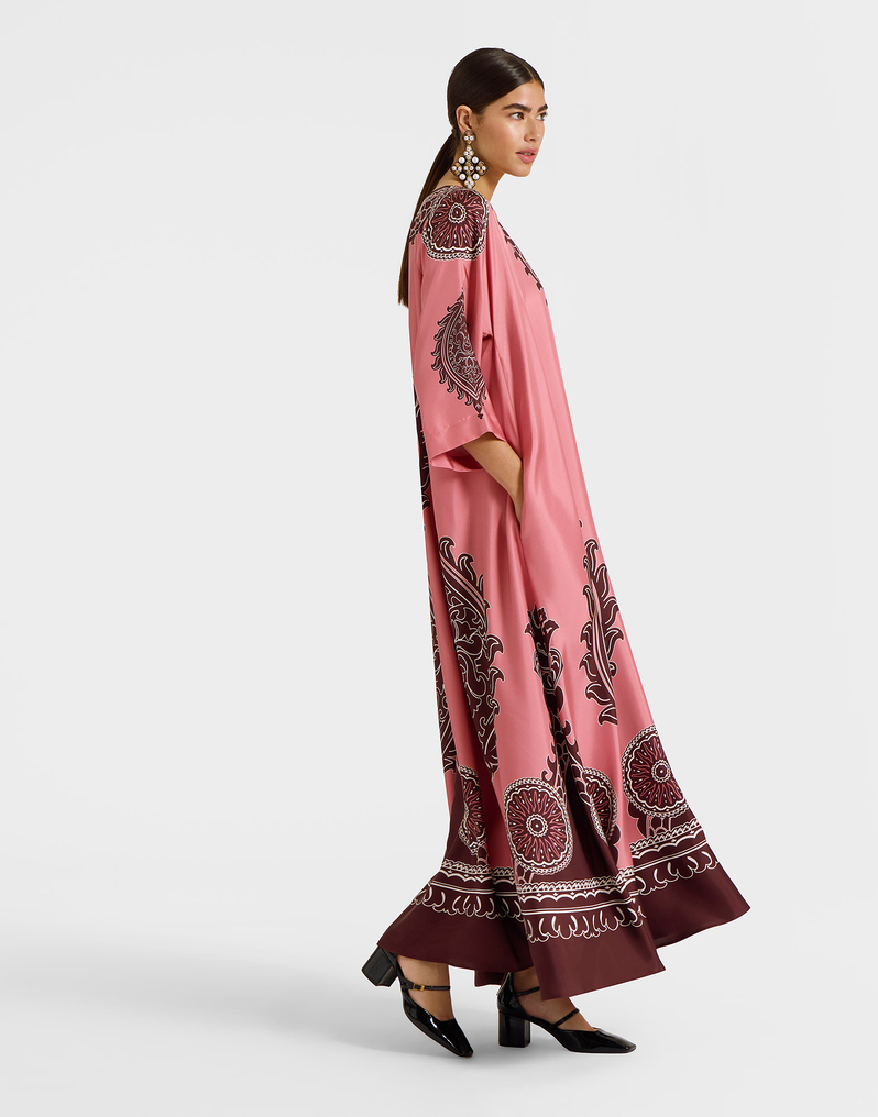 La DoubleJ Women's Muumuu Dress - Pink - Size L - Oltrarno Placee Pink La DoubleJ Women's Muumuu Dress - Pink - Size L - Oltrarno Placee Pink