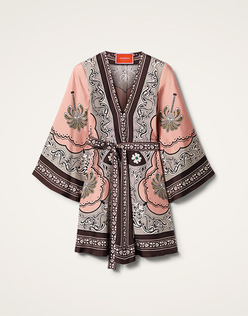 La DoubleJ Mini Magnifico Dress Mirage Placée Pink DRE0575SIL006AGE01PI01