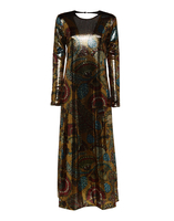 La DoubleJ Swank Dress Sicomore Gold DRE0206PAI002SIC01YE05