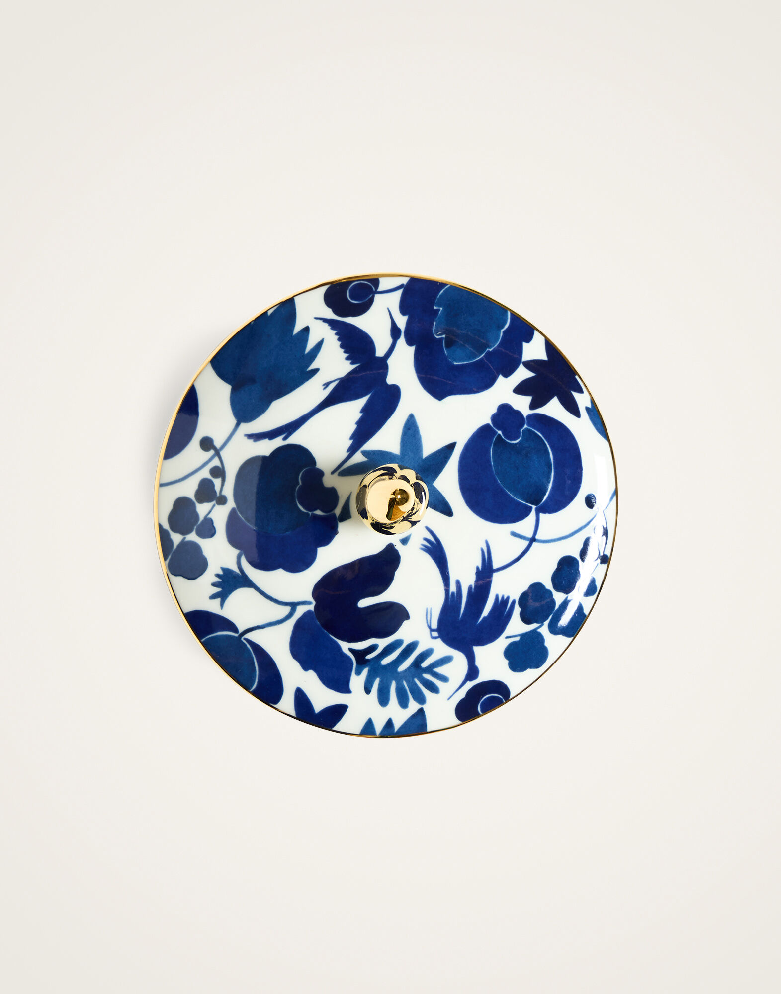 La DoubleJ Goodie Jar Wildbird Blue BWC0001CER001BIR01BU03