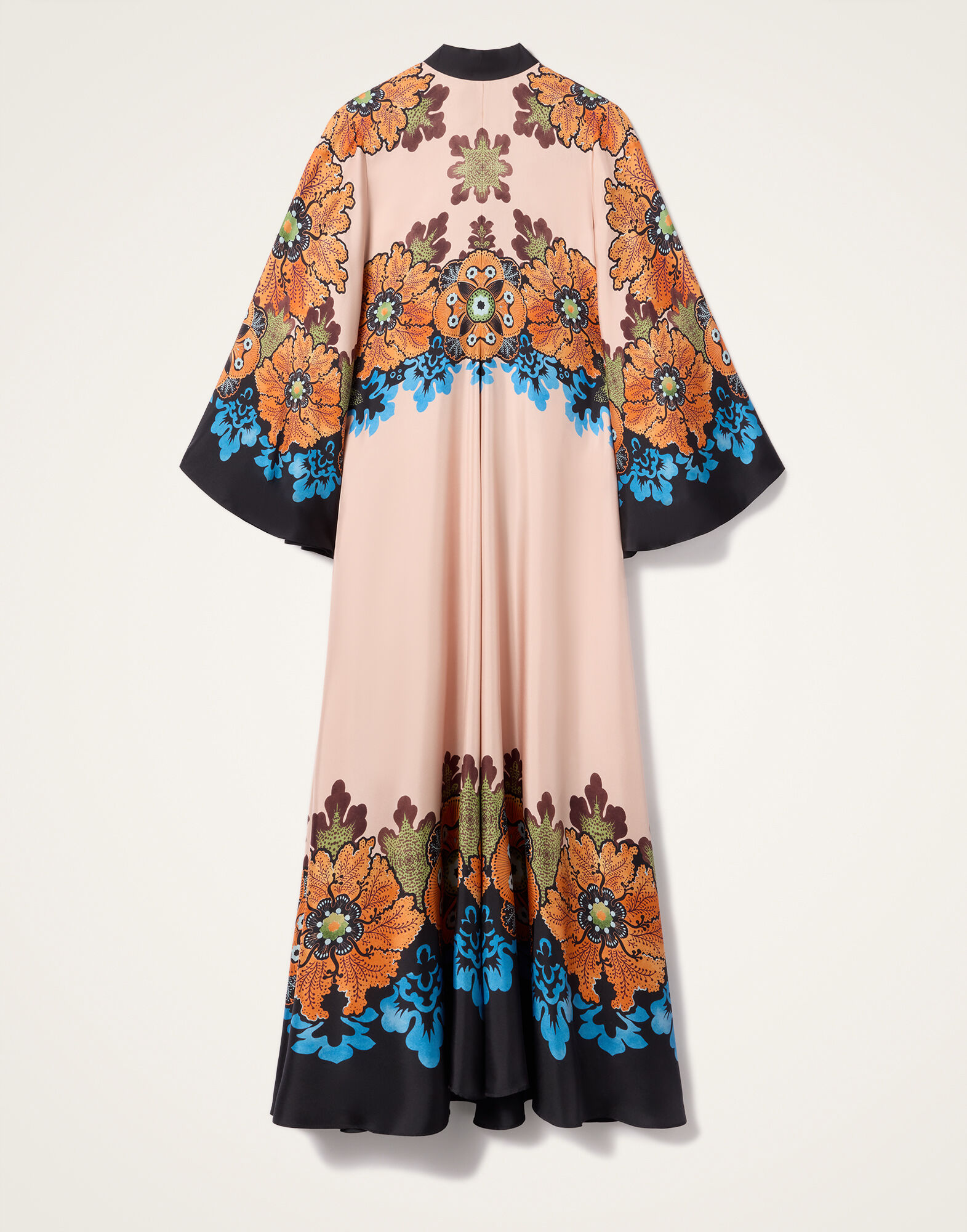 La DoubleJ Magnifico Dress Bounty Plac&eacute;e Orange DRE0232SIL006BOU01OR02