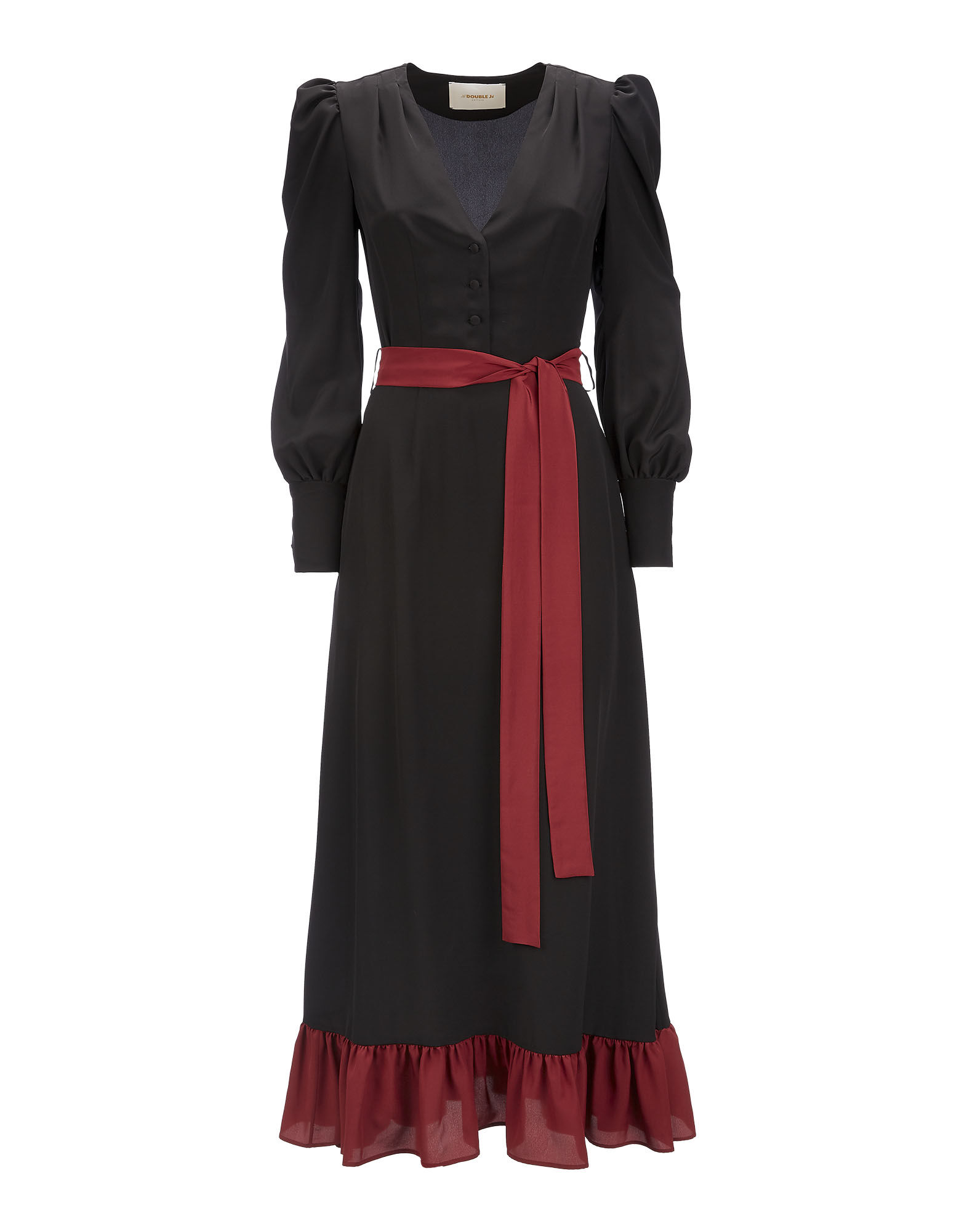 La DoubleJ Super Smokin'Hot Dress Solid Black DRE0146CRE001BLA0001