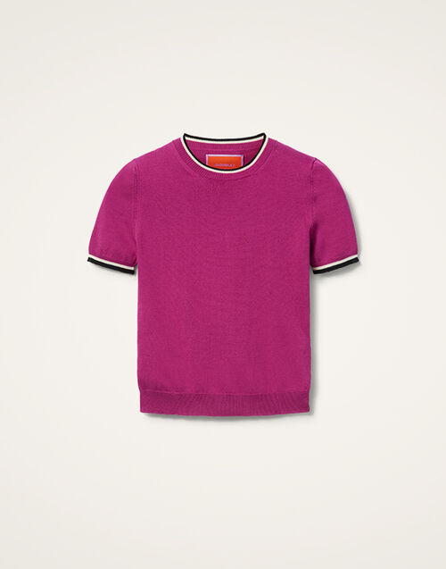 La DoubleJ Busy-bee Tee Solid Pink PUL0260KNI154SOLIDPI01