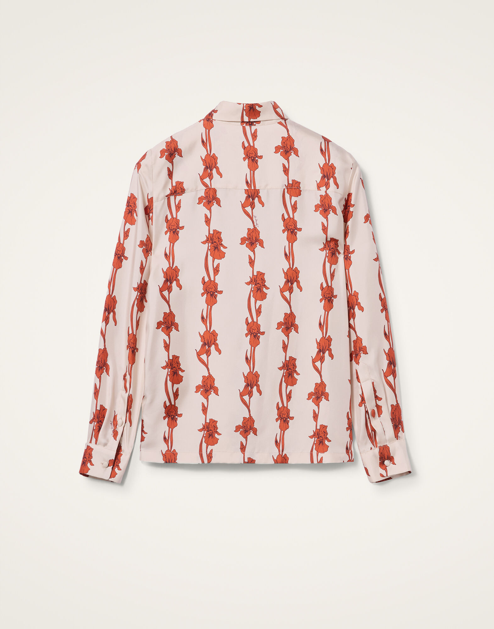 La DoubleJ Boy Shirt Mini Iris Dark Orange SHI0001SIL001IRS03OR03