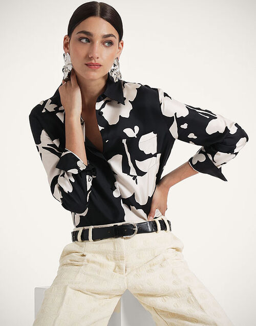 La DoubleJ Boy Shirt Winter Jasmine SHI0001SIL001WIJ0001