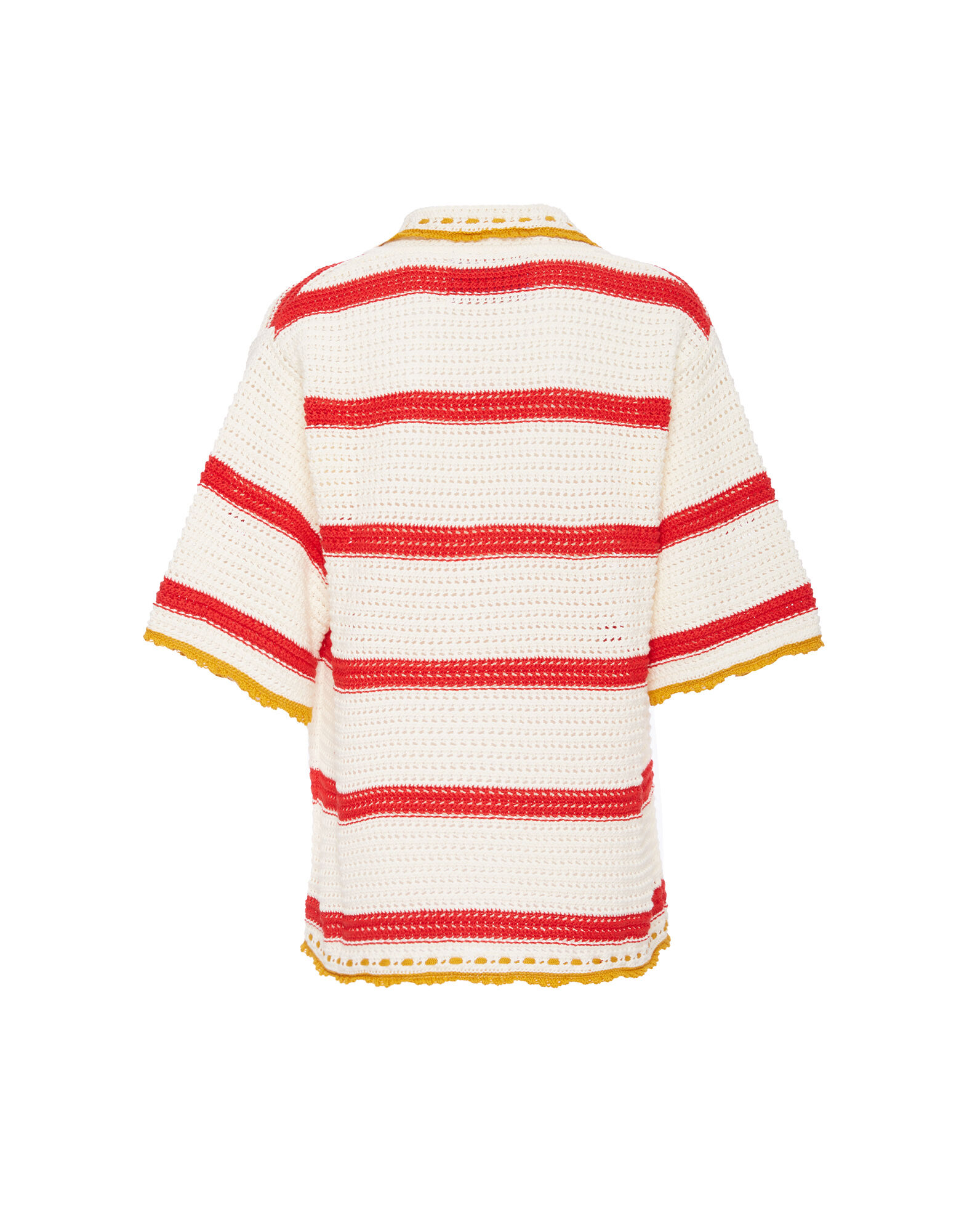 La DoubleJ Salt'N'Vinegar Jacket Cream & Red JAC0104KNI115VA257WH03