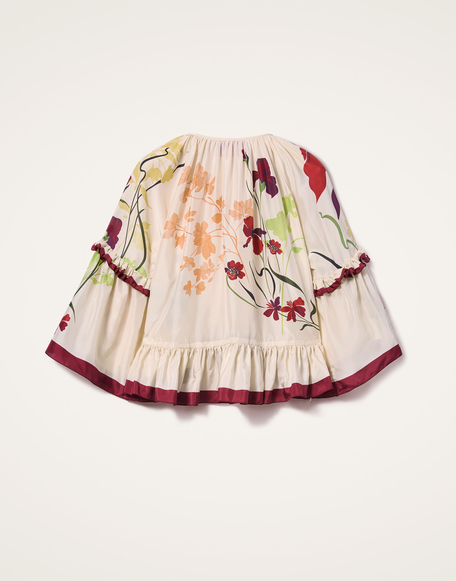 La DoubleJ Boho Blouse Corsage Plac&eacute;e Ivory TOP0132SIL009CRS01WH04