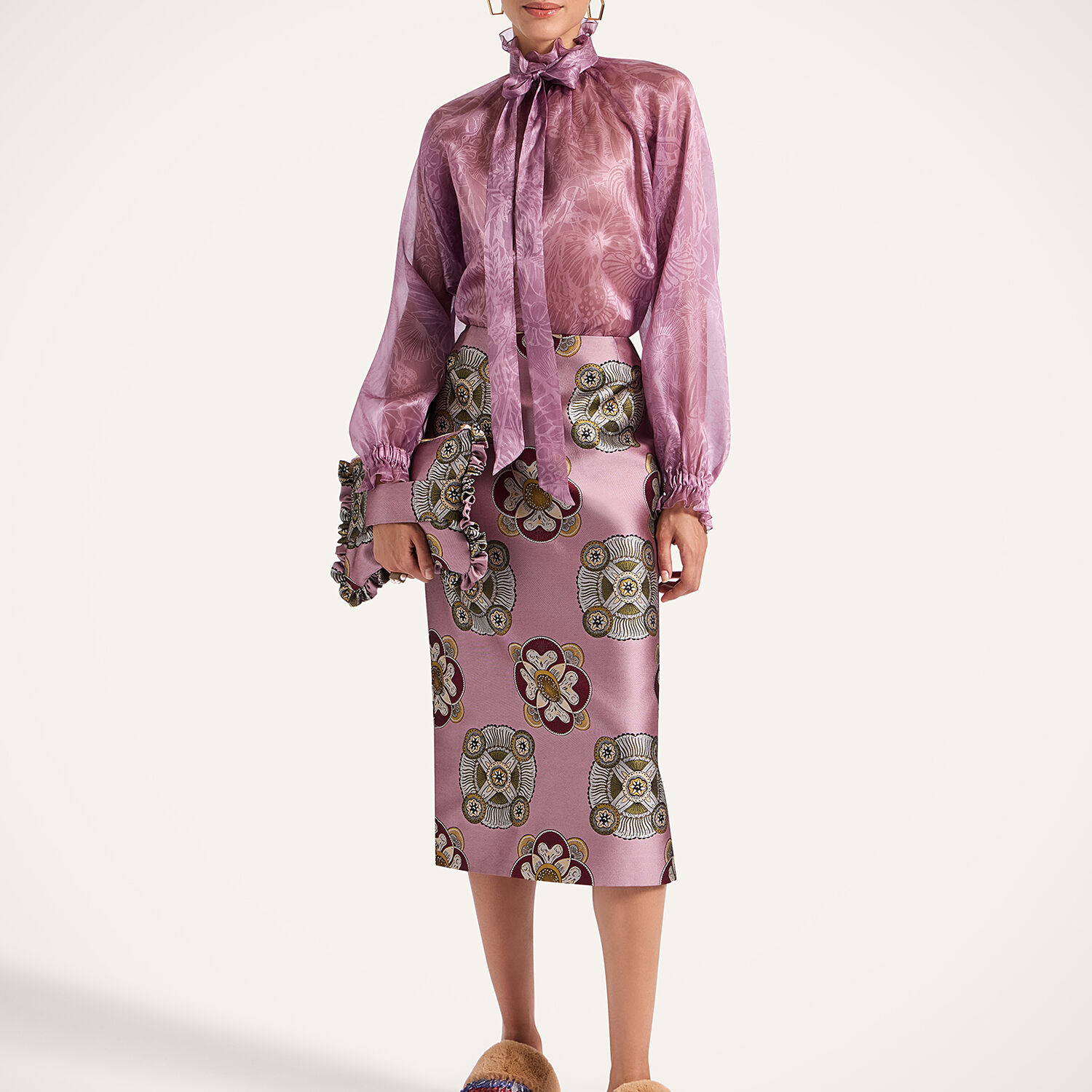 La Double J Pencil Skirt