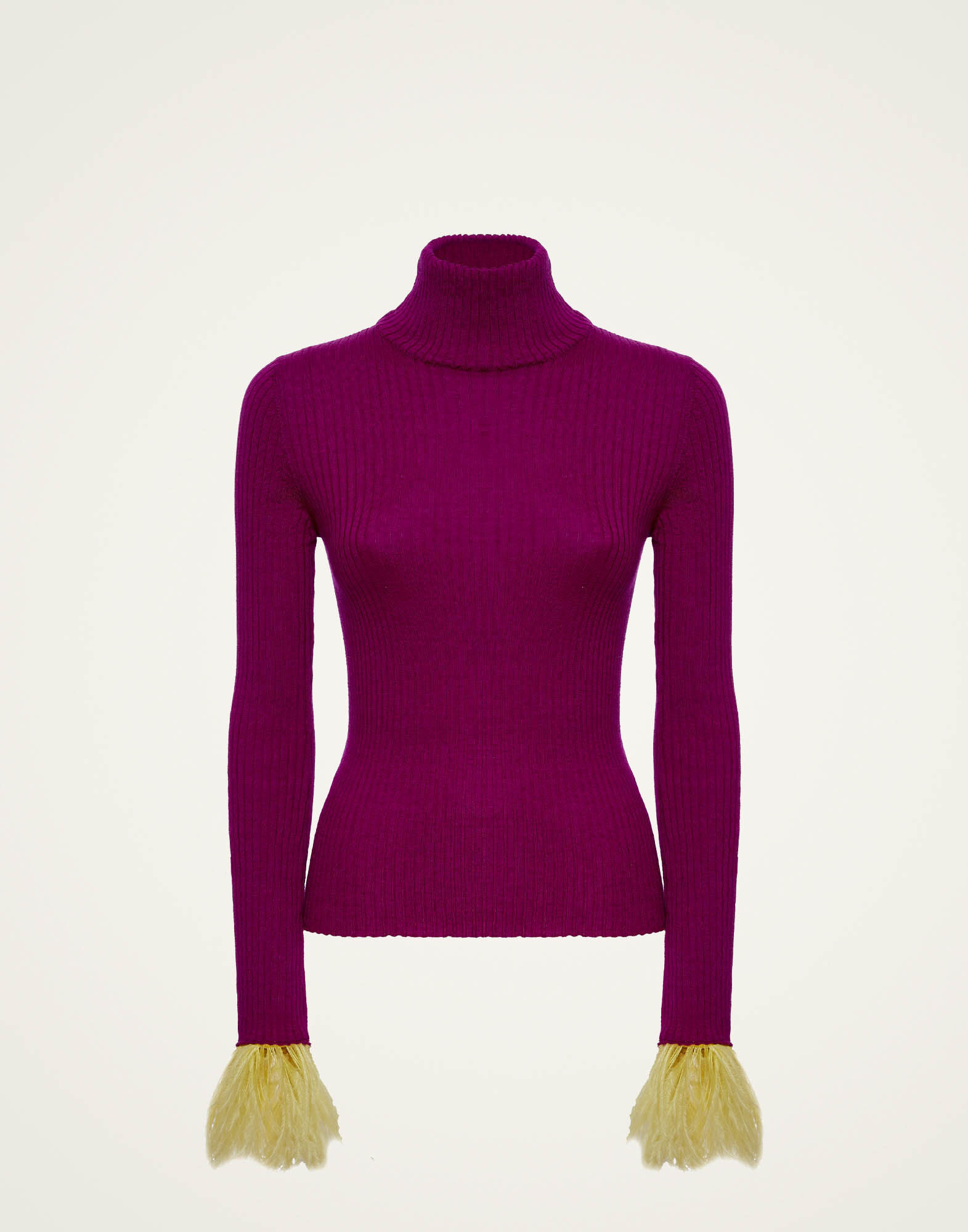 La DoubleJ High Kick Top Purple PUL0167KNI100VA218PU01