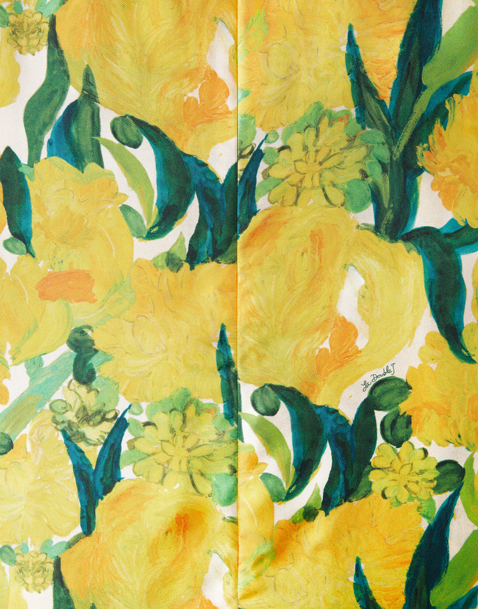 La DoubleJ Swing Dress Zesty Yellow DRE0316SIL001ZES01YE02