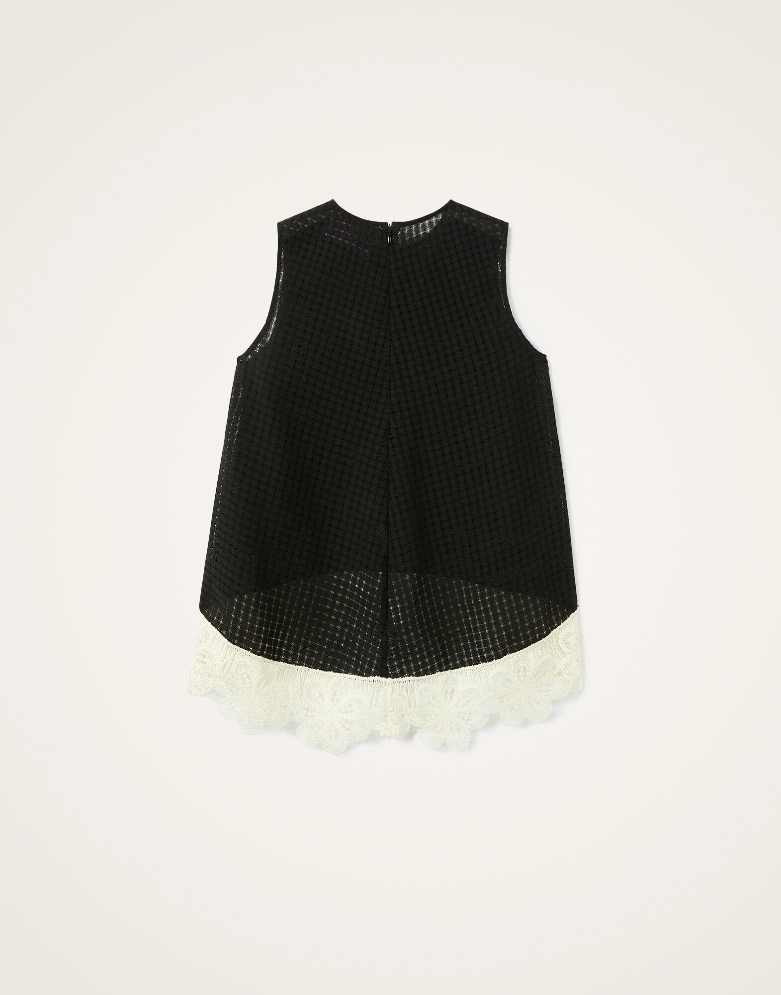 La DoubleJ La Scala Top Solid Black TOP0159COT077SOLIDBL01