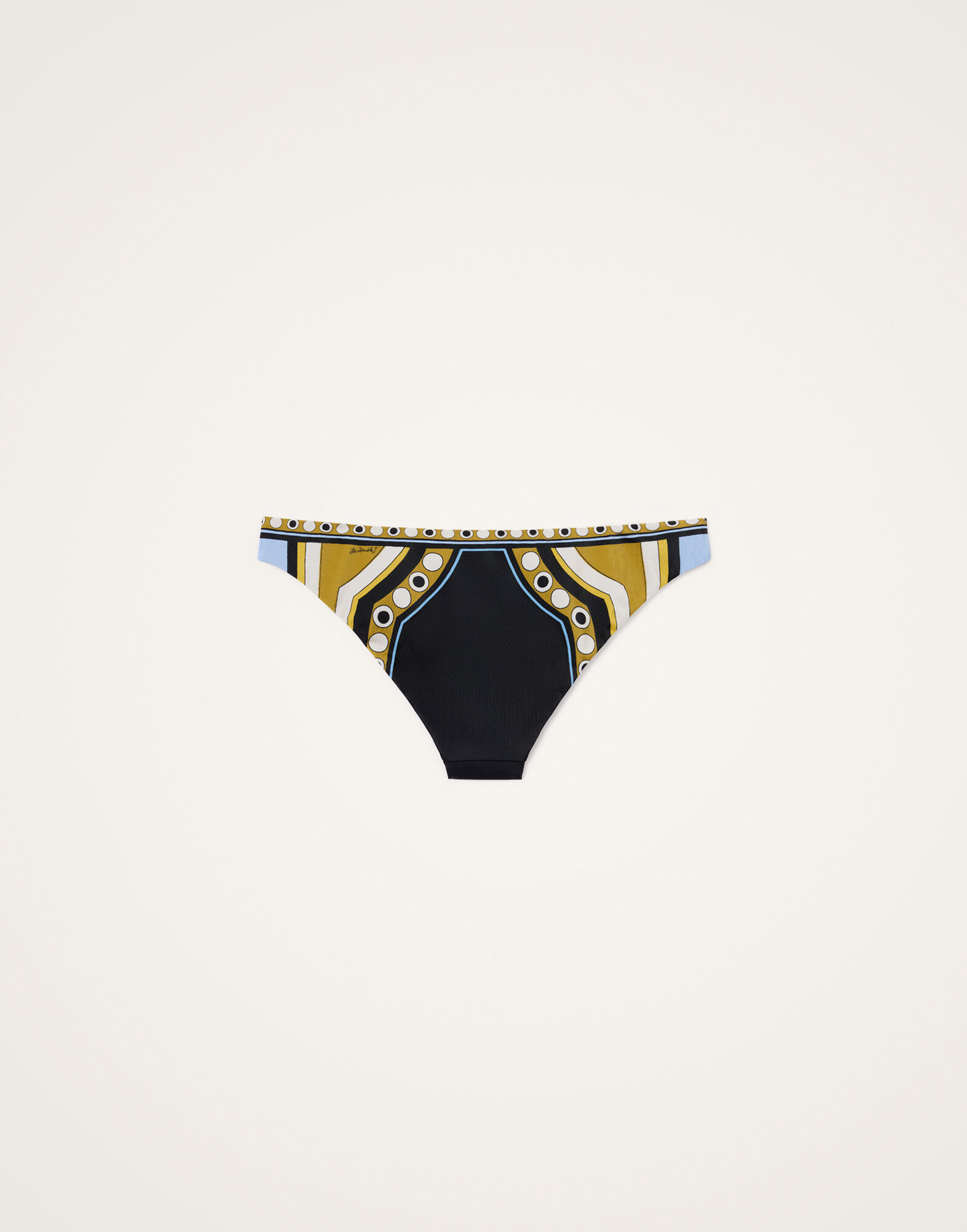 La DoubleJ Bikini Bottom Sanctuary Plac&eacute;e Black SWI0033LYC009SAC02BL01