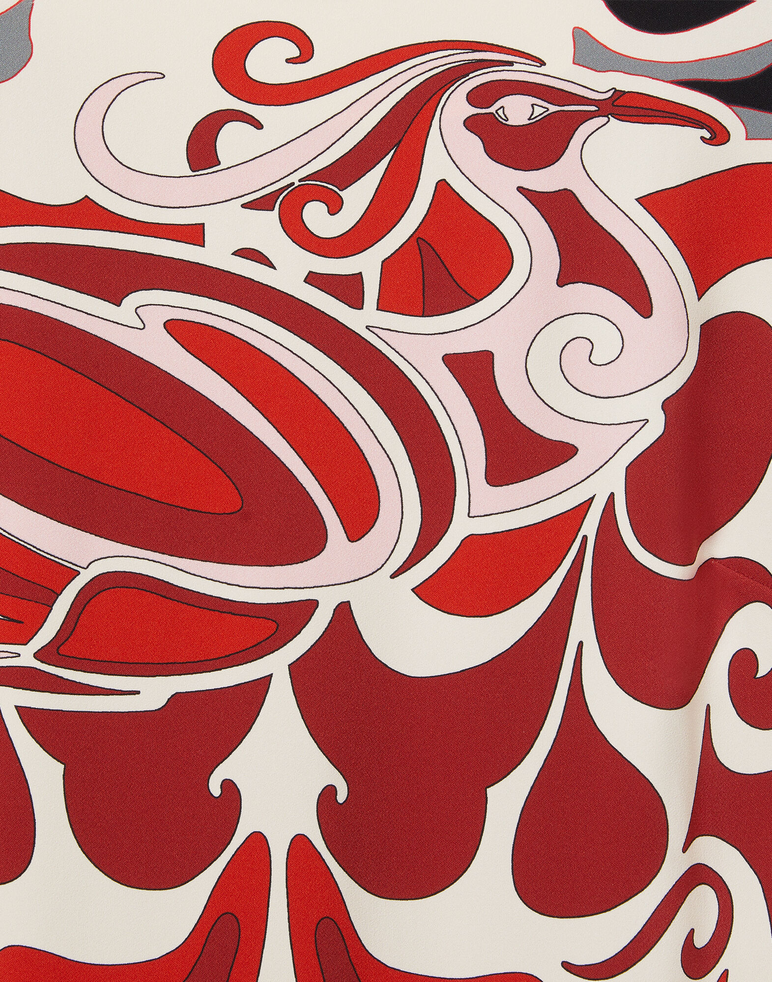 La DoubleJ Mini Supremes Swing Dress Phoenix Plac&eacute;e Ivory DRE0619VIS011PHO01WH04