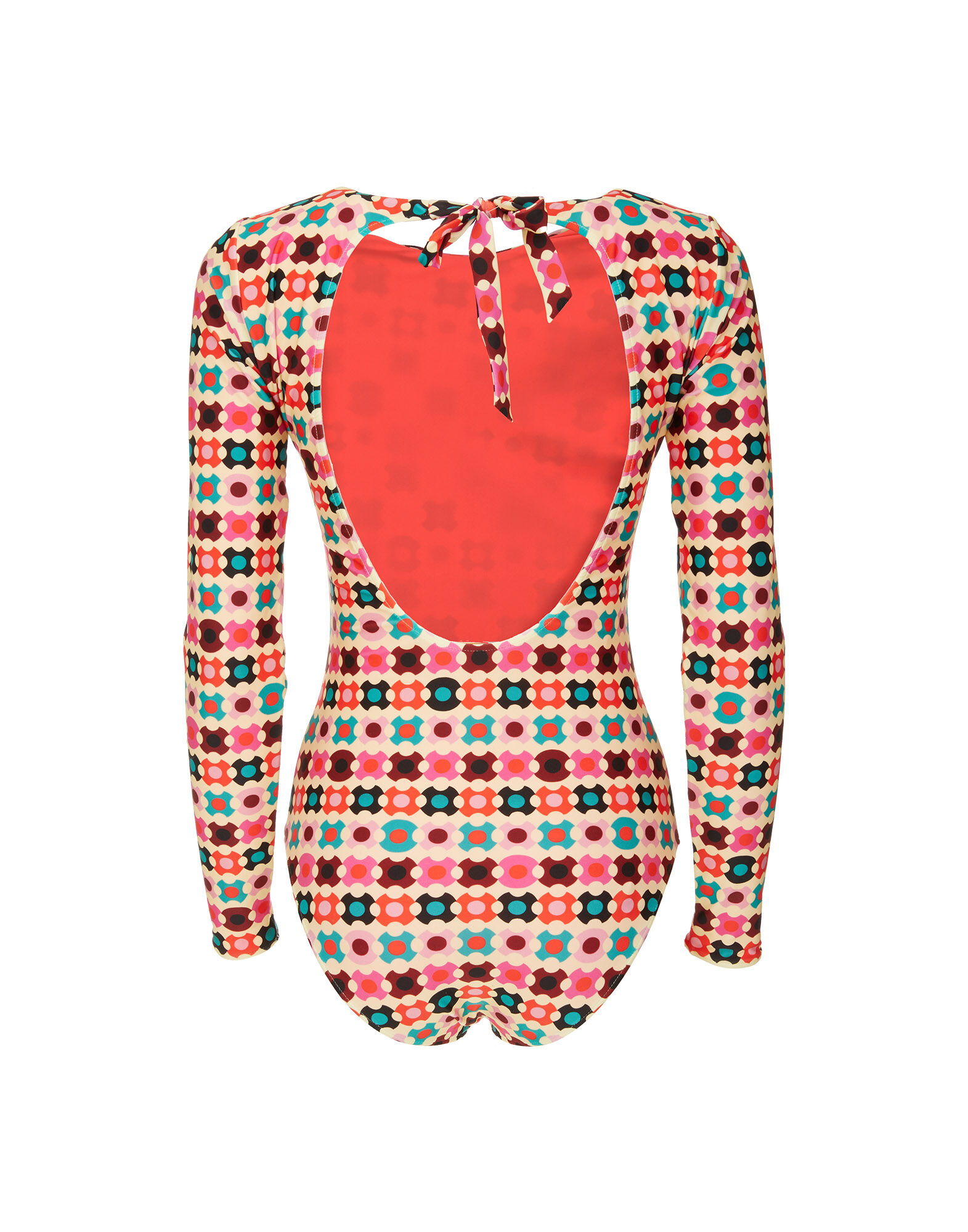 LaDoubleJ Surf Suit Groovy Dot Giallo SWI0001LYC001GRO0004