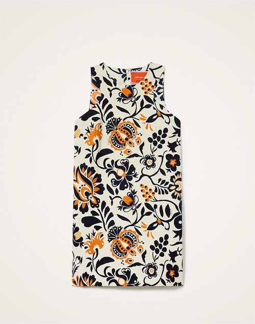 La DoubleJ Racer Mini Dress Selva White DRE0907COT005SEL06WH01