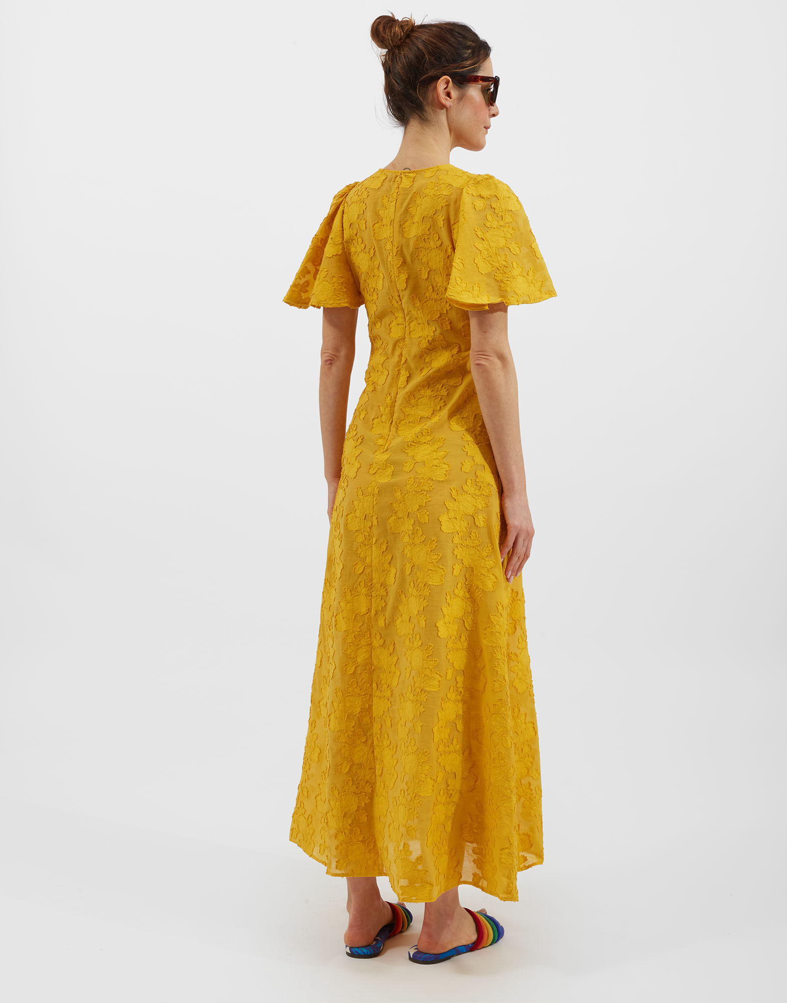 La DoubleJ Proper Dress Begonia Ocra DRE0332JCQ044BEG01OR06