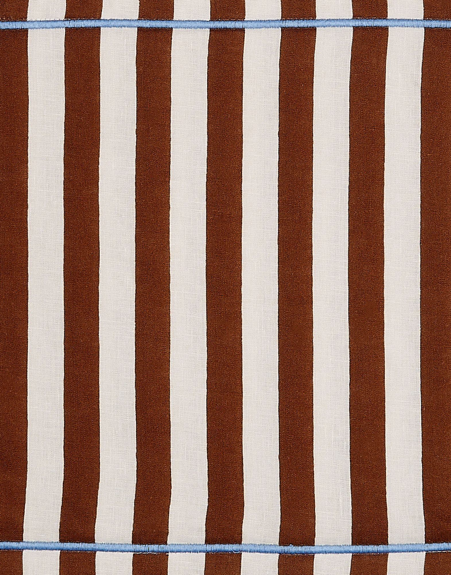 La DoubleJ Placemat Set Of 2 Riviera Cioccolato TBM0010LIN001RIV0004