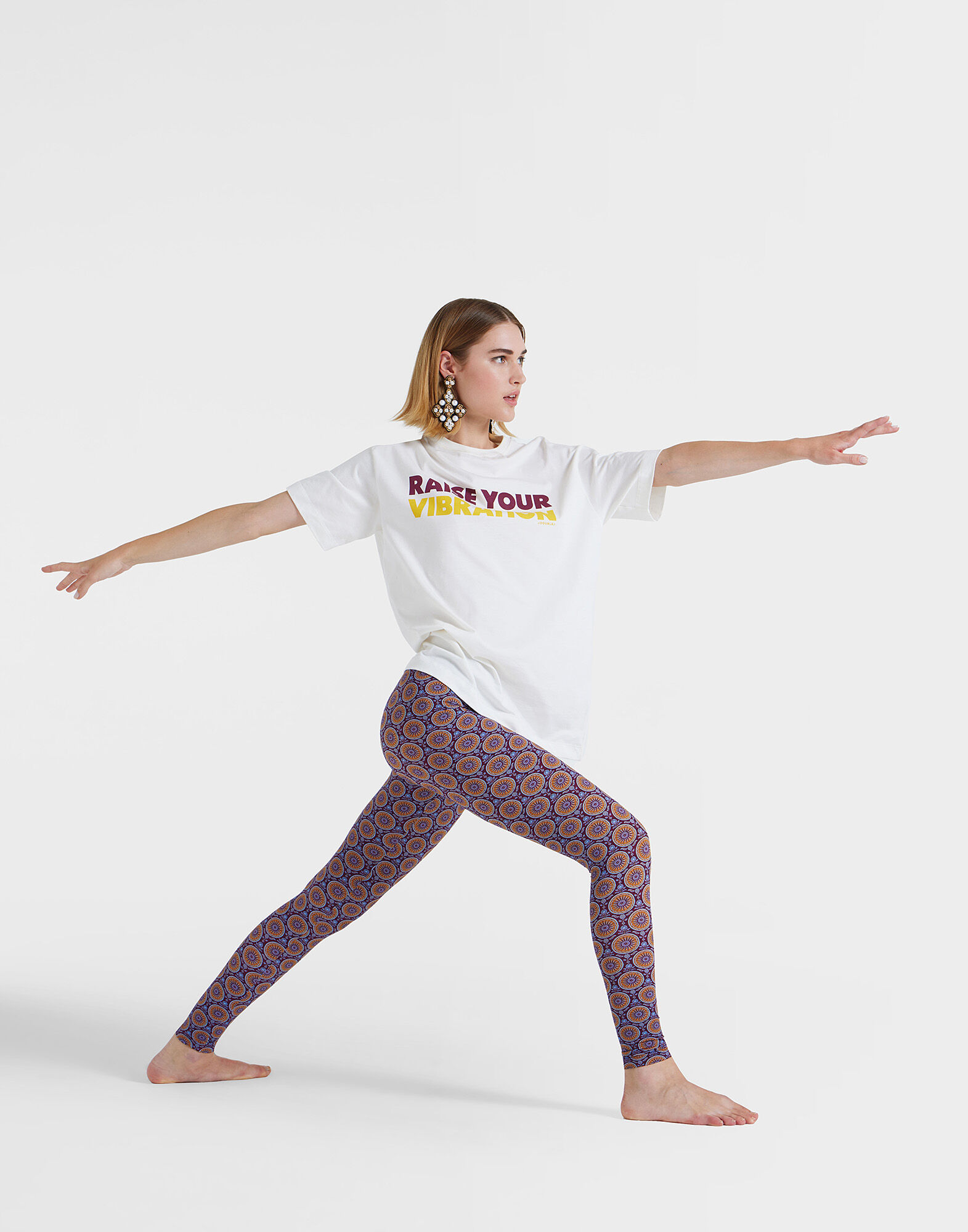 La DoubleJ House T-Shirt Off White TSH0020JER032SOP03WH05