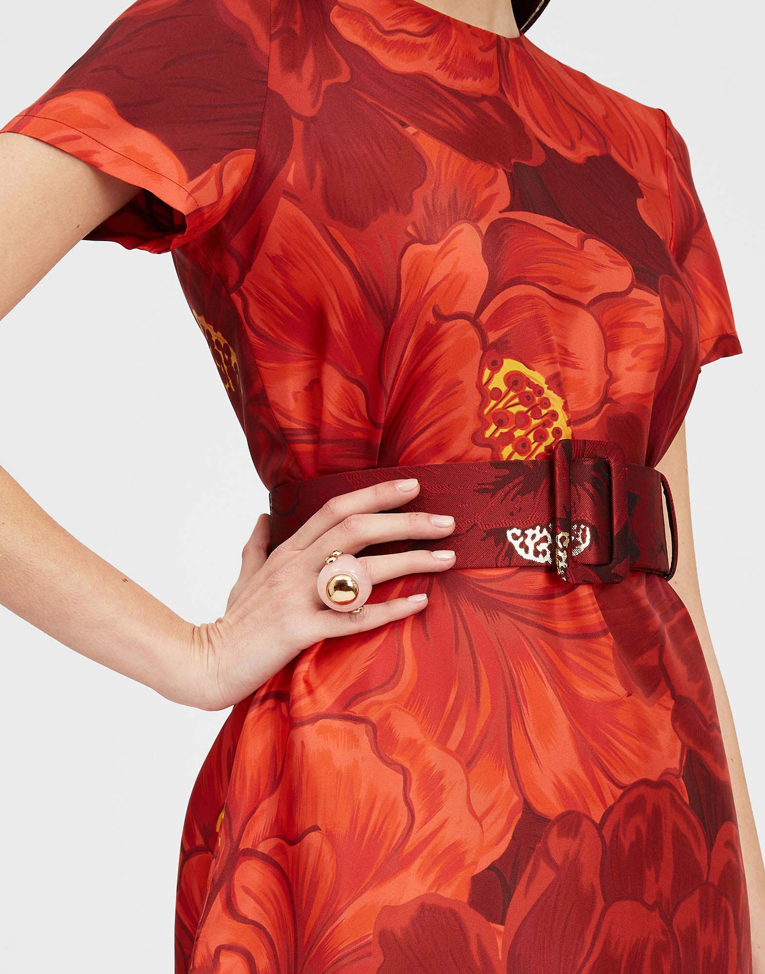 La DoubleJ Medium Belt Ruby Red BEL0003JCQ062RUB01RE01