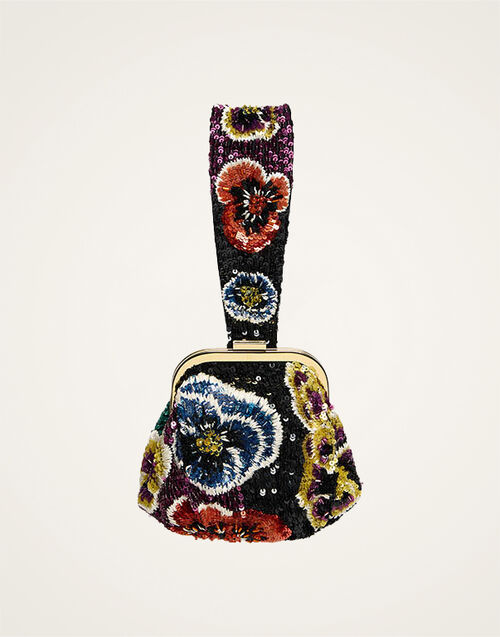 La DoubleJ Palazzo Mini Bag Pansy Multicolor BAG0072PAI009PAN06MU01