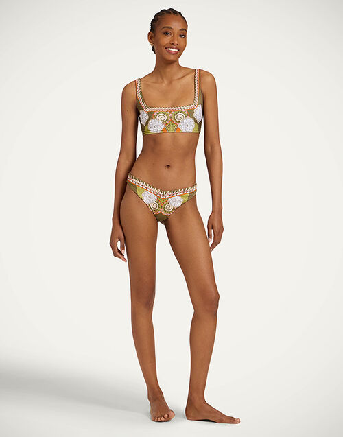 La DoubleJ Mirage Bottom Ambrosia Plac&eacute;e Green SWI0095LYC009AMB03GR02