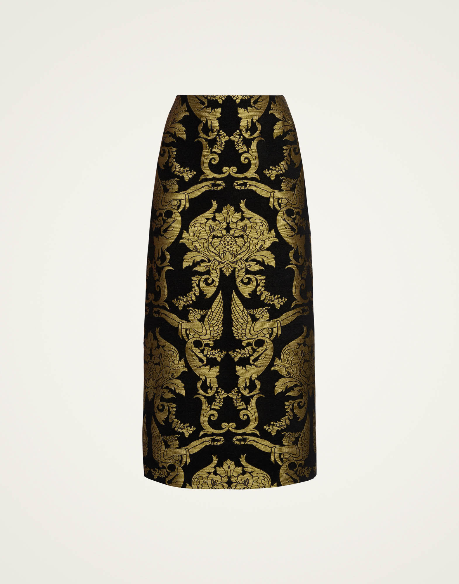 La DoubleJ Pencil Skirt Cherubs Black SKI0011JCQ085CRB02BL01