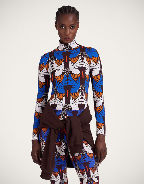 La DoubleJ Turtleneck Ali Chocolate TOP0146JER005WIG07BR07