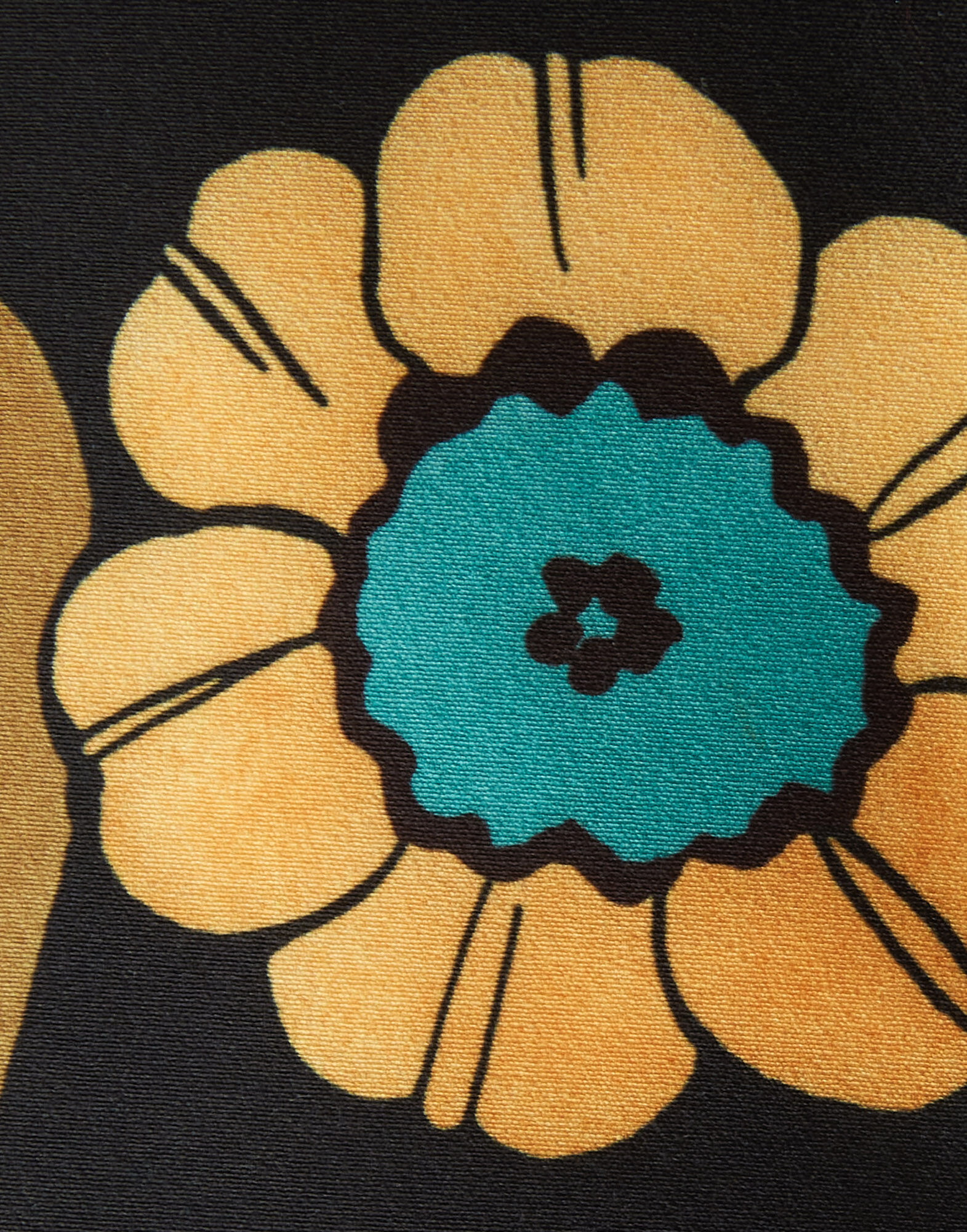 La DoubleJ Loose Pants Daisychain Black TRO0113JER034ROP01BL01