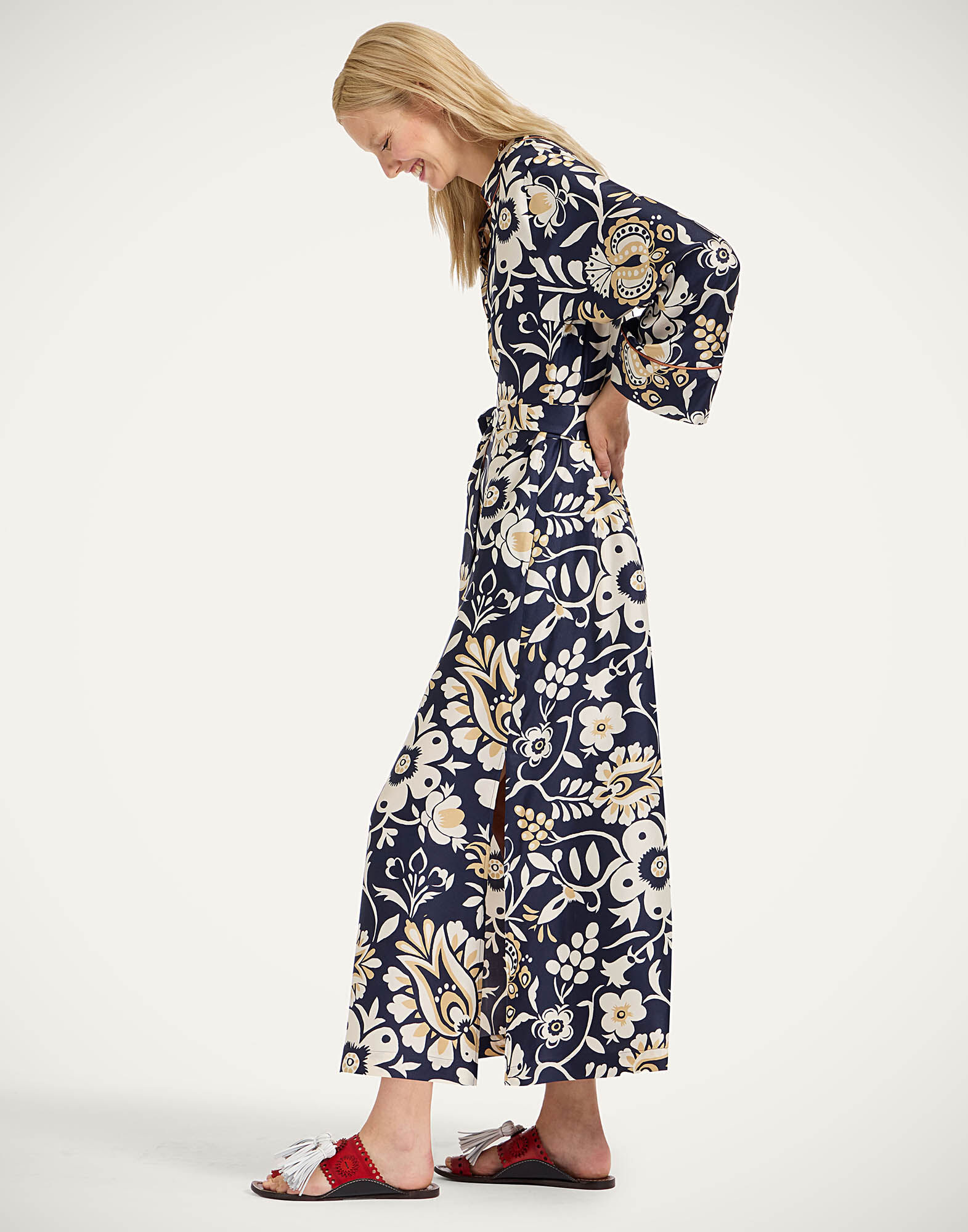 La DoubleJ Midnight Dress Selva Blue DRE0819SIL001SEL06BU03