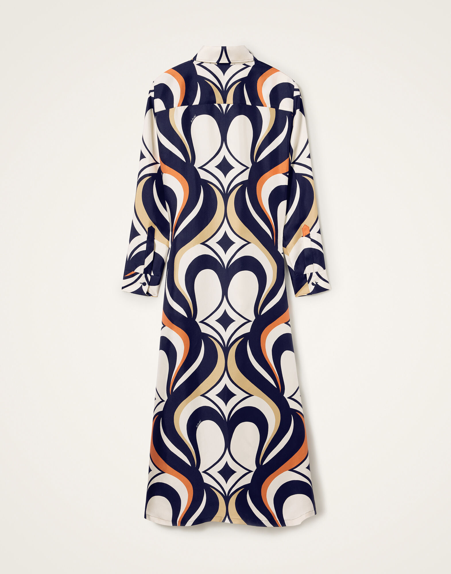 La DoubleJ Chemise Swing Dress Jive Macro White DRE0913SIL001JIV04WH01