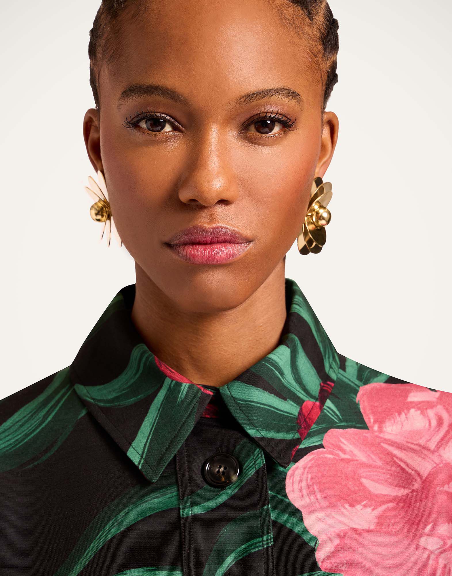 La DoubleJ Short Artemis Dress Peony Black DRE0180CAD001PEO05BL01