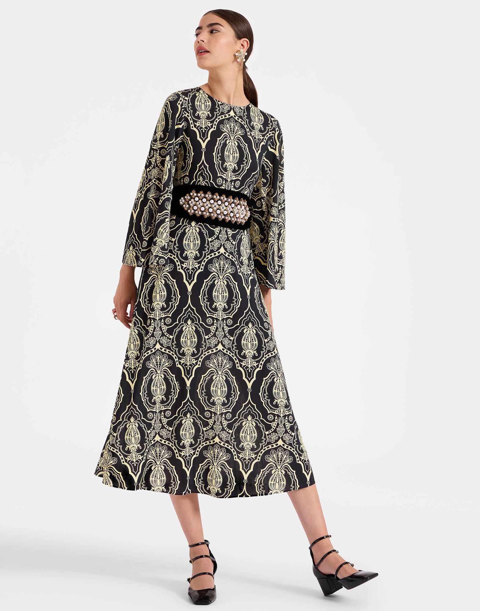 La DoubleJ Sorella Dress Banquet Black DRE0179JER027BQT01BL01