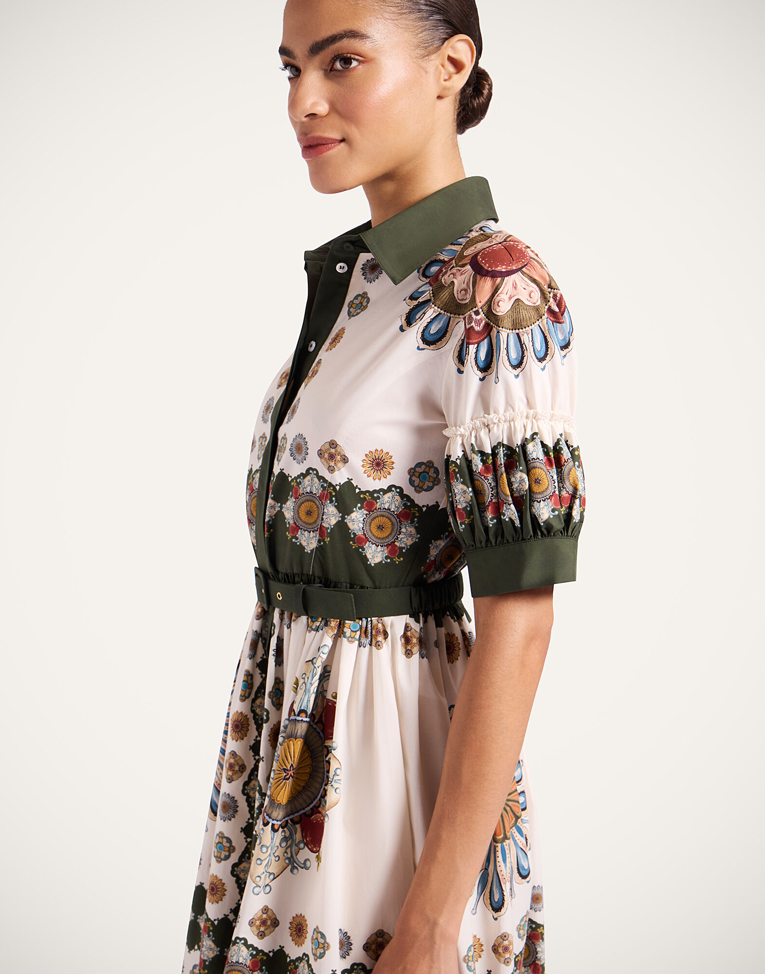 La DoubleJ Libertine Dress Nucleus Plac&eacute;e Off White DRE0910COT015NUC06WH05