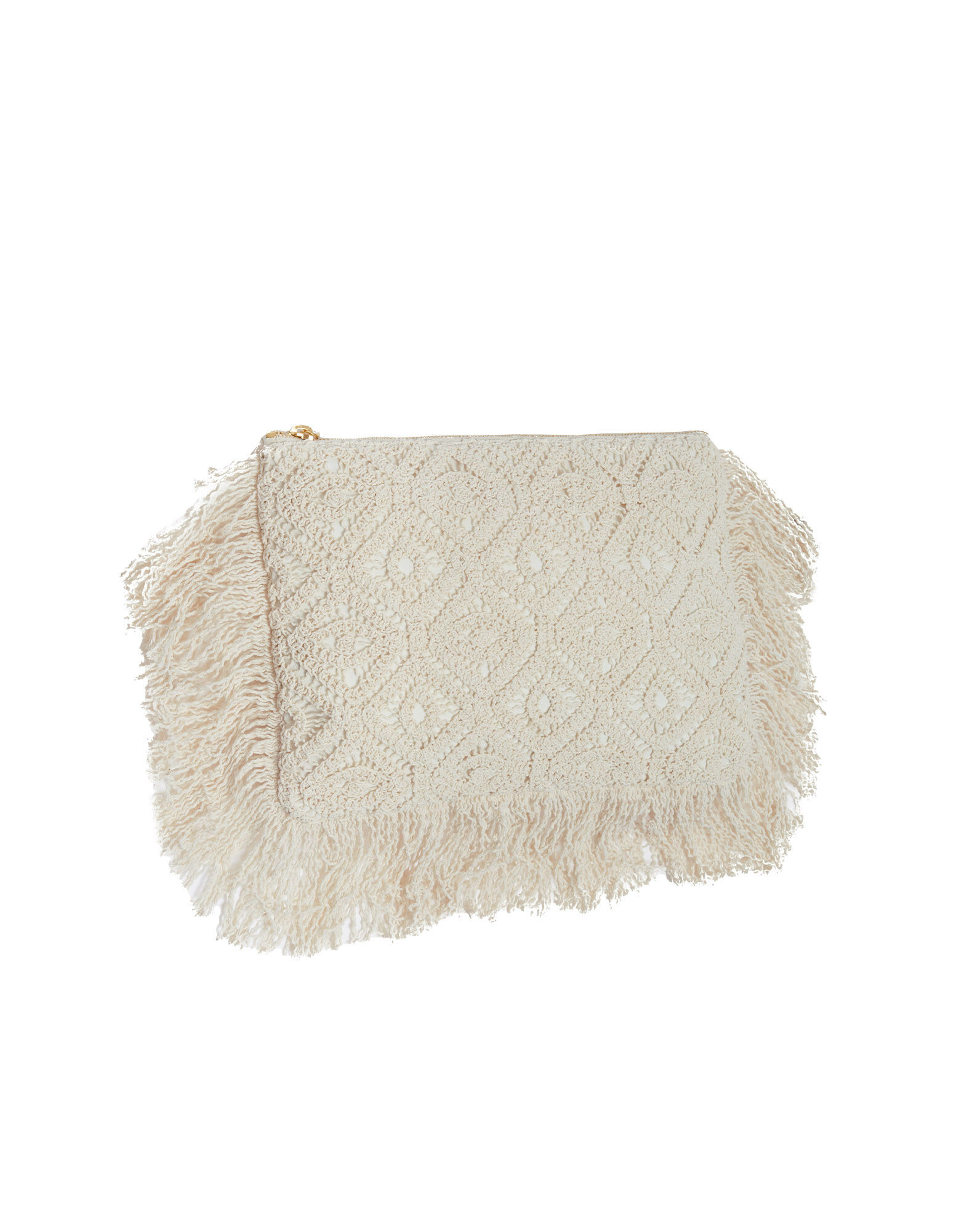 La DoubleJ Hand Pochette Plaza Cream BAG0059JCQ080PLA03WH03