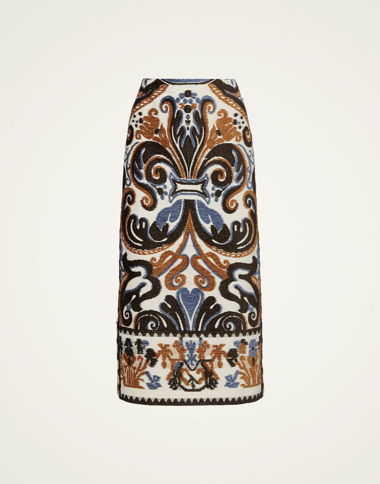 La DoubleJ Pencil Skirt Corsini Cream SKI0011JCQ091INI01WH03