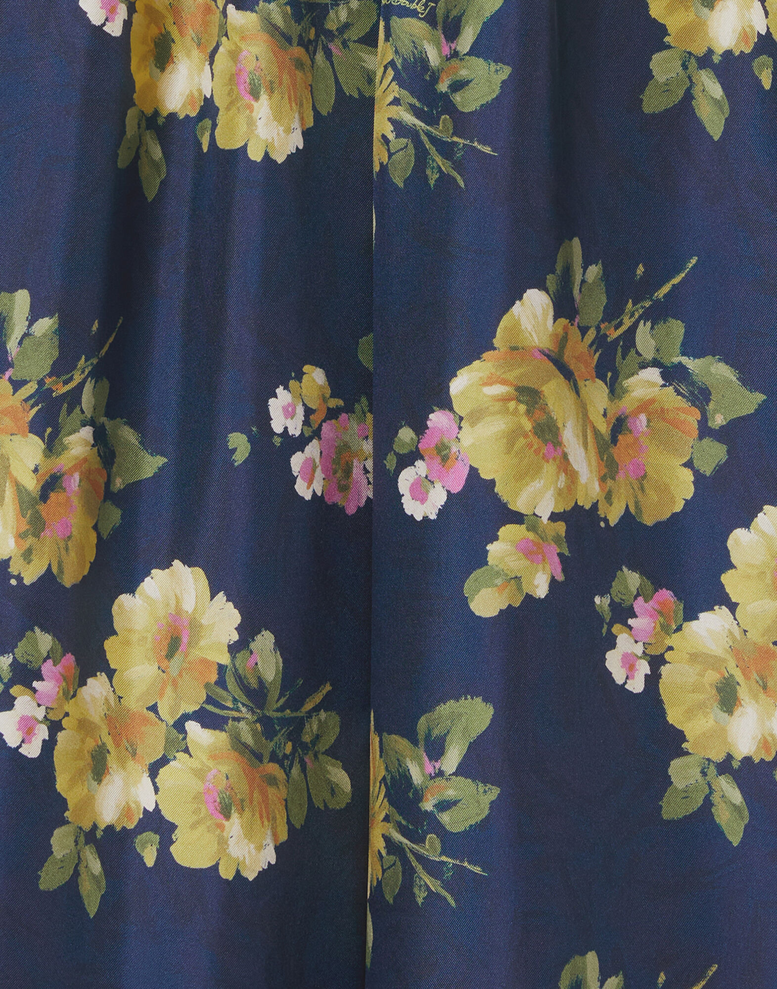 La DoubleJ Palazzo Pants Riptide Midnight Blue TRO0003SIL001RIP01BU04