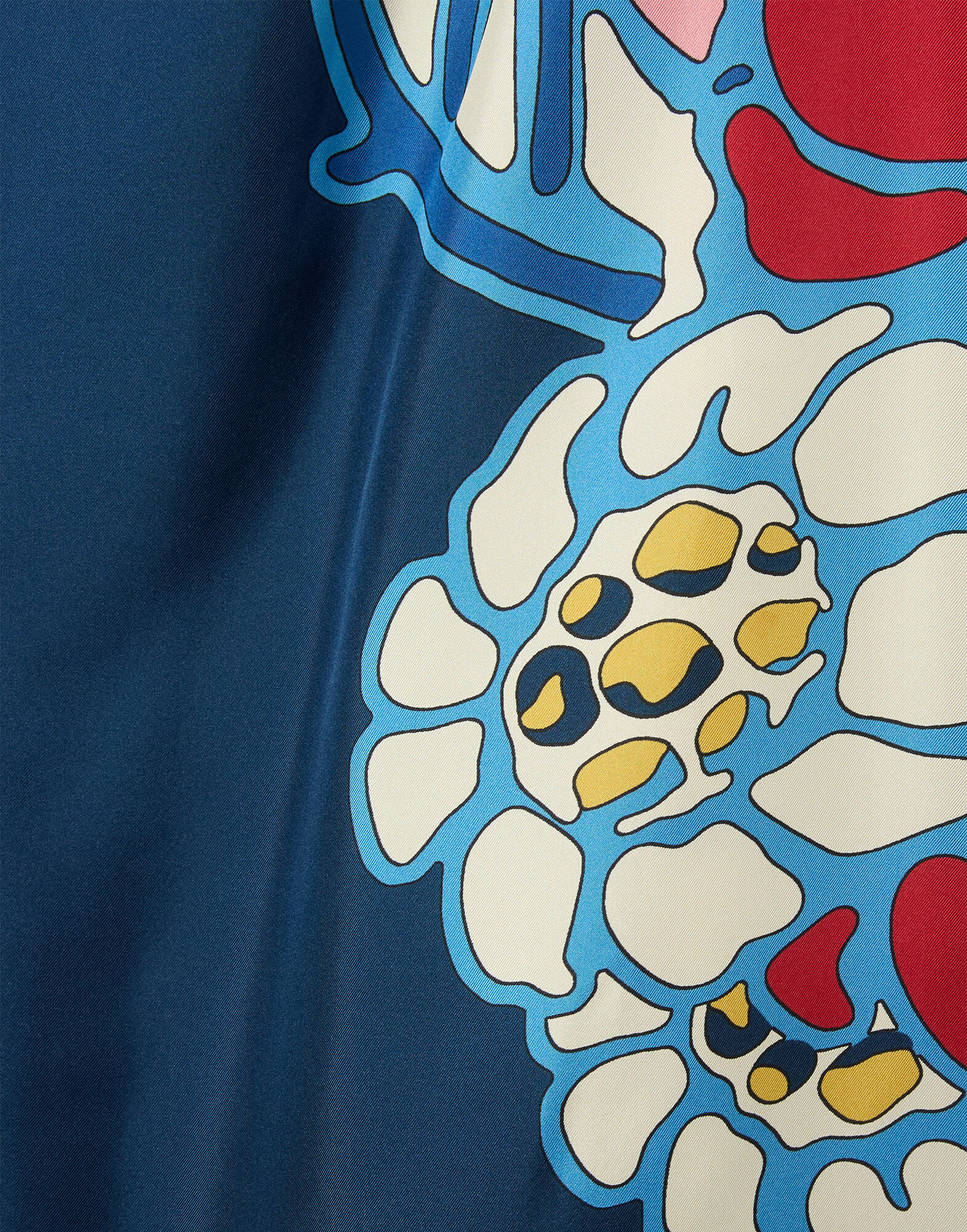 La DoubleJ Roy Dress Lemuria Plac&eacute;e Blue DRE0304SIL006LEM02BU03