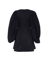 La DoubleJ Dolly Embroidered Dress Solid Black DRE0422COT001BLA0001