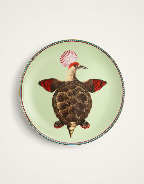 La DoubleJ Decorative Plate Turtlair Salvia DPL0001CER001TRL01GR06