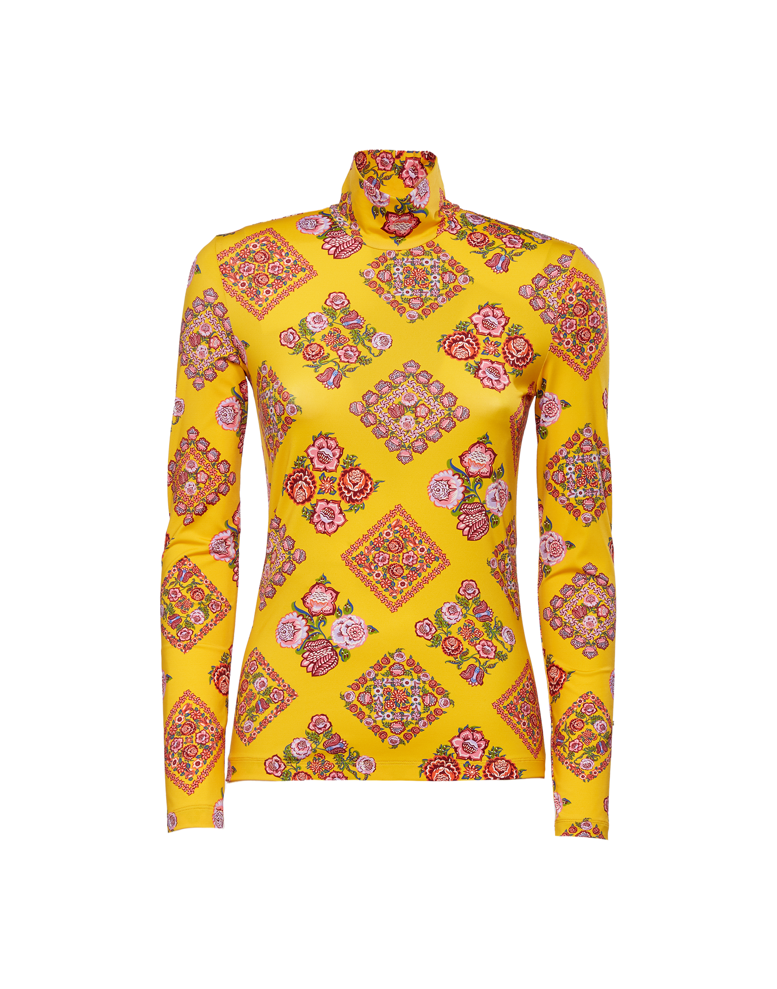 La DoubleJ Turtleneck Cowgirl Giallo SHI0030JER005COW0005