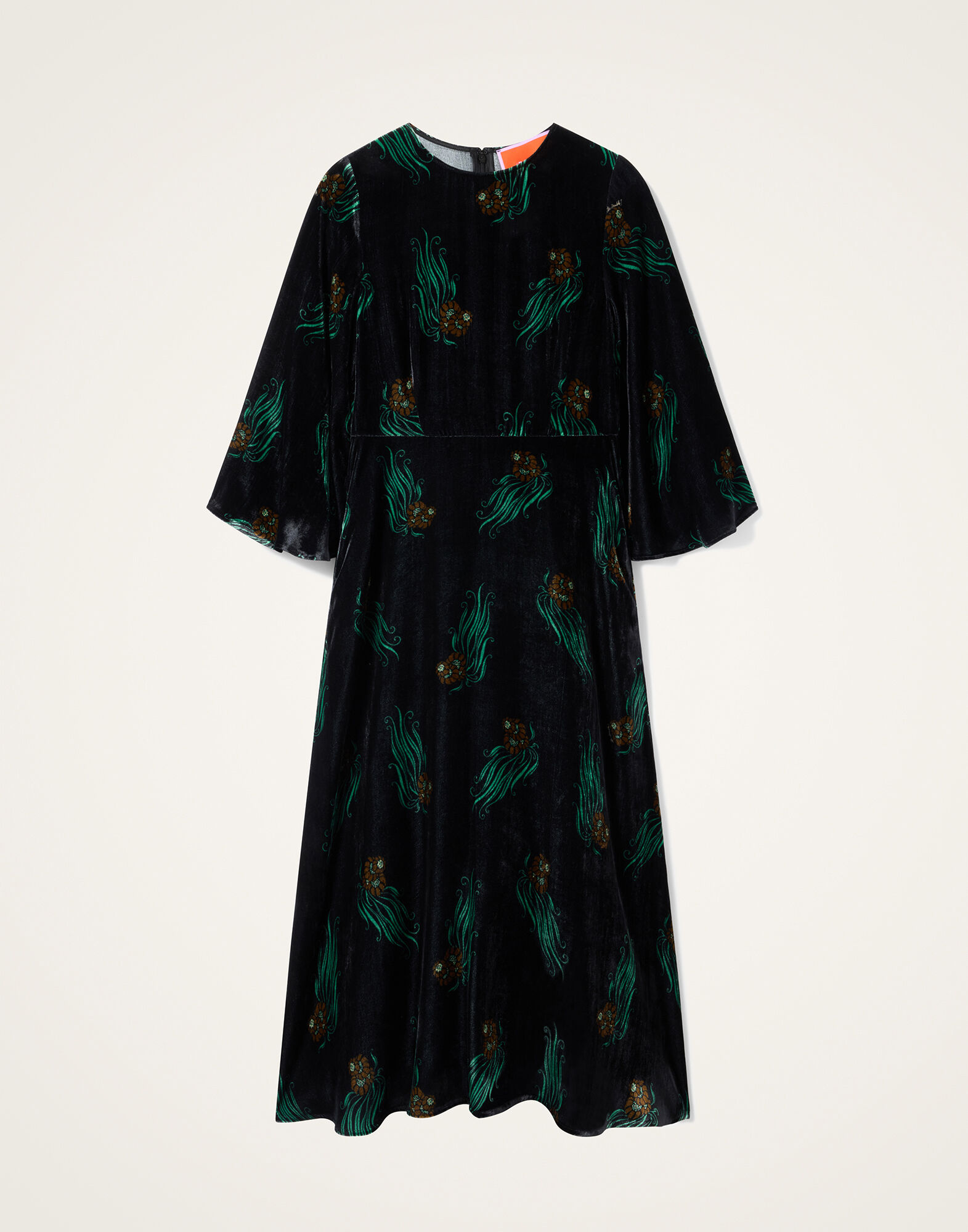 La DoubleJ Sorella Dress Lemuria Black DRE0179VEL018LEM01BL01