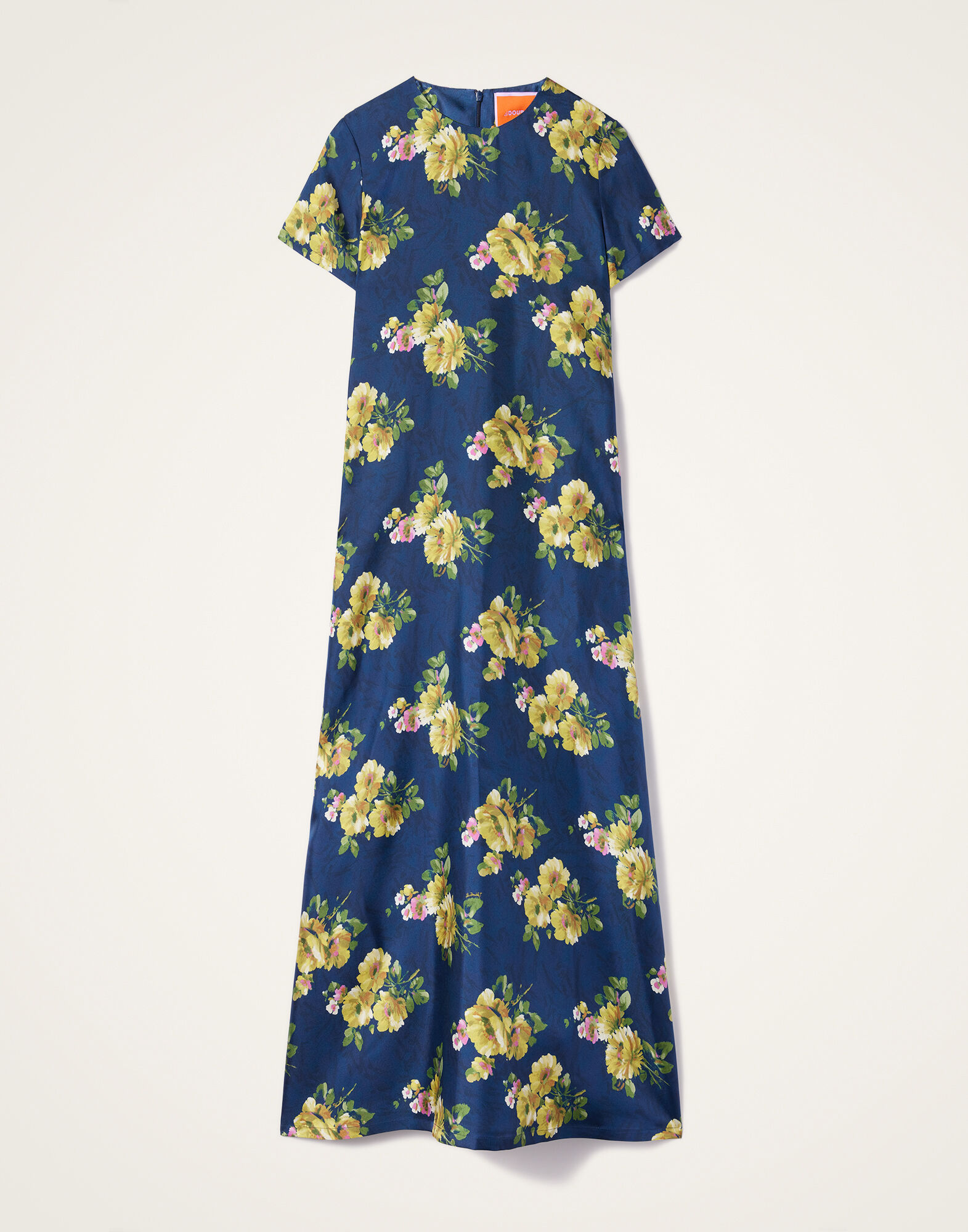 La DoubleJ Swing Dress Riptide Midnight Blue DRE0001SIL001RIP01BU04