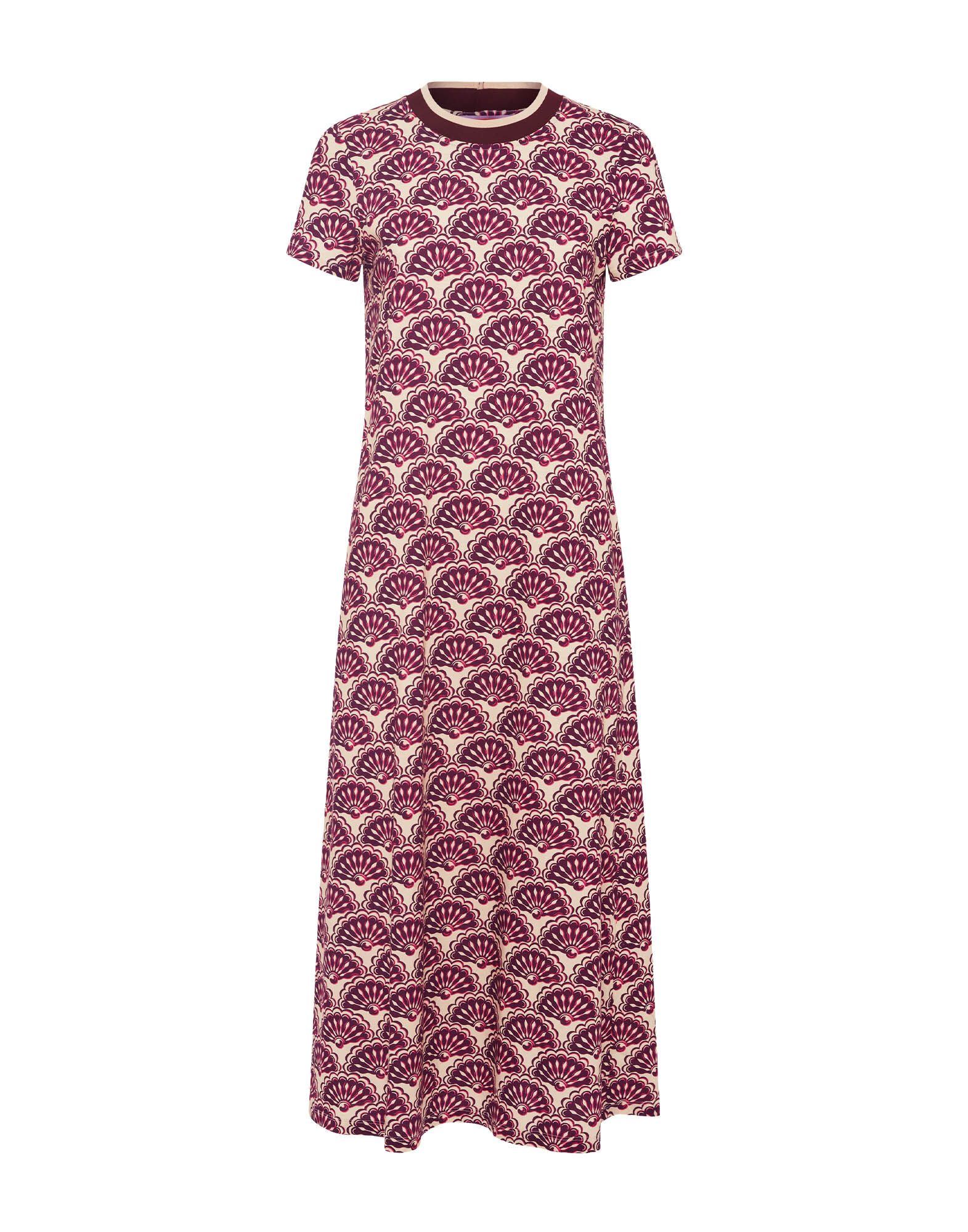 La DoubleJ Sporty Swing Dress Fans Purple DRE0247JER002FAN01PU01