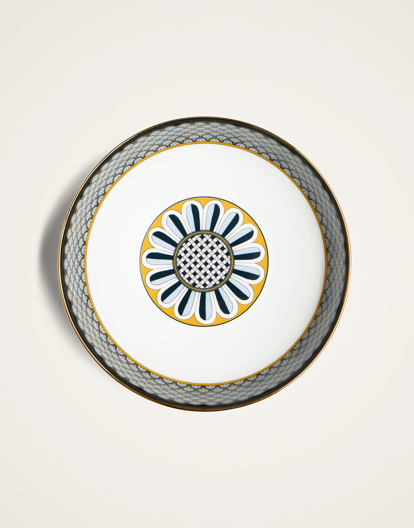 La DoubleJ Serving Bowl Odysseus Midnight Blue BWS0002CER001ODY01BU04