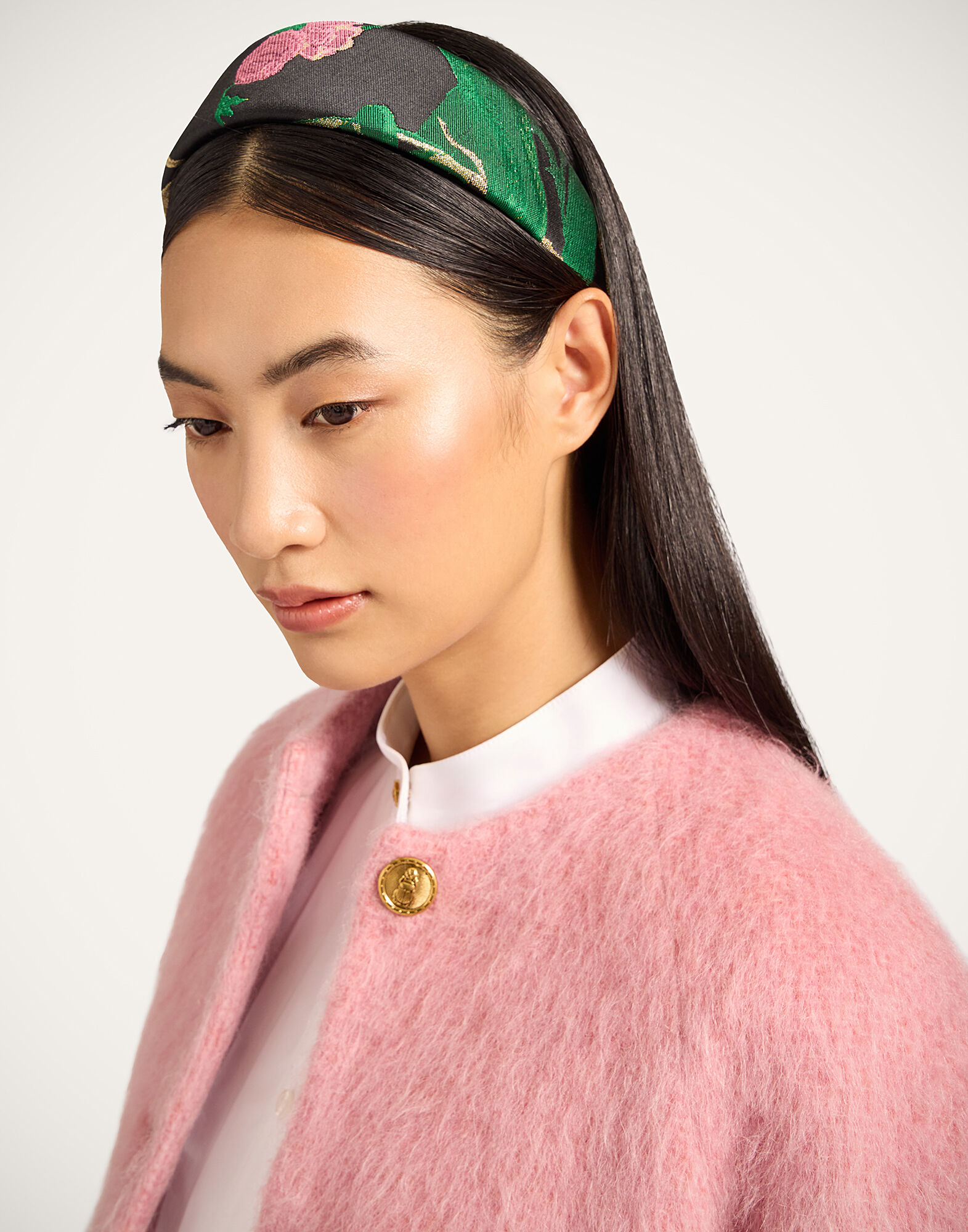 La DoubleJ Flat Headband Bamboo Black HEB0023JCQ119BMB02BL01