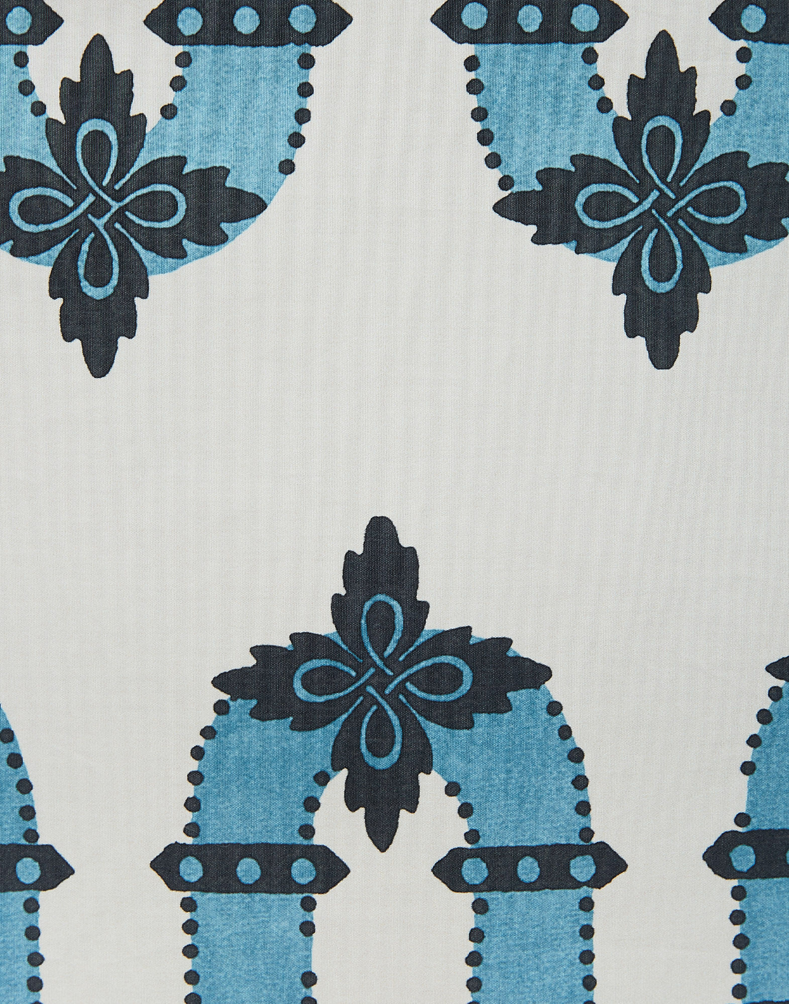 La DoubleJ Breakfast Dress Scirocco Plac&eacute;e Ivory DRE0331COT039SCI03WH04