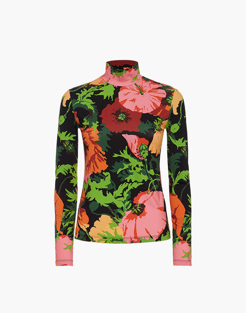 La DoubleJ Turtleneck Wonderland Black SHI0030JER005WON01BL01