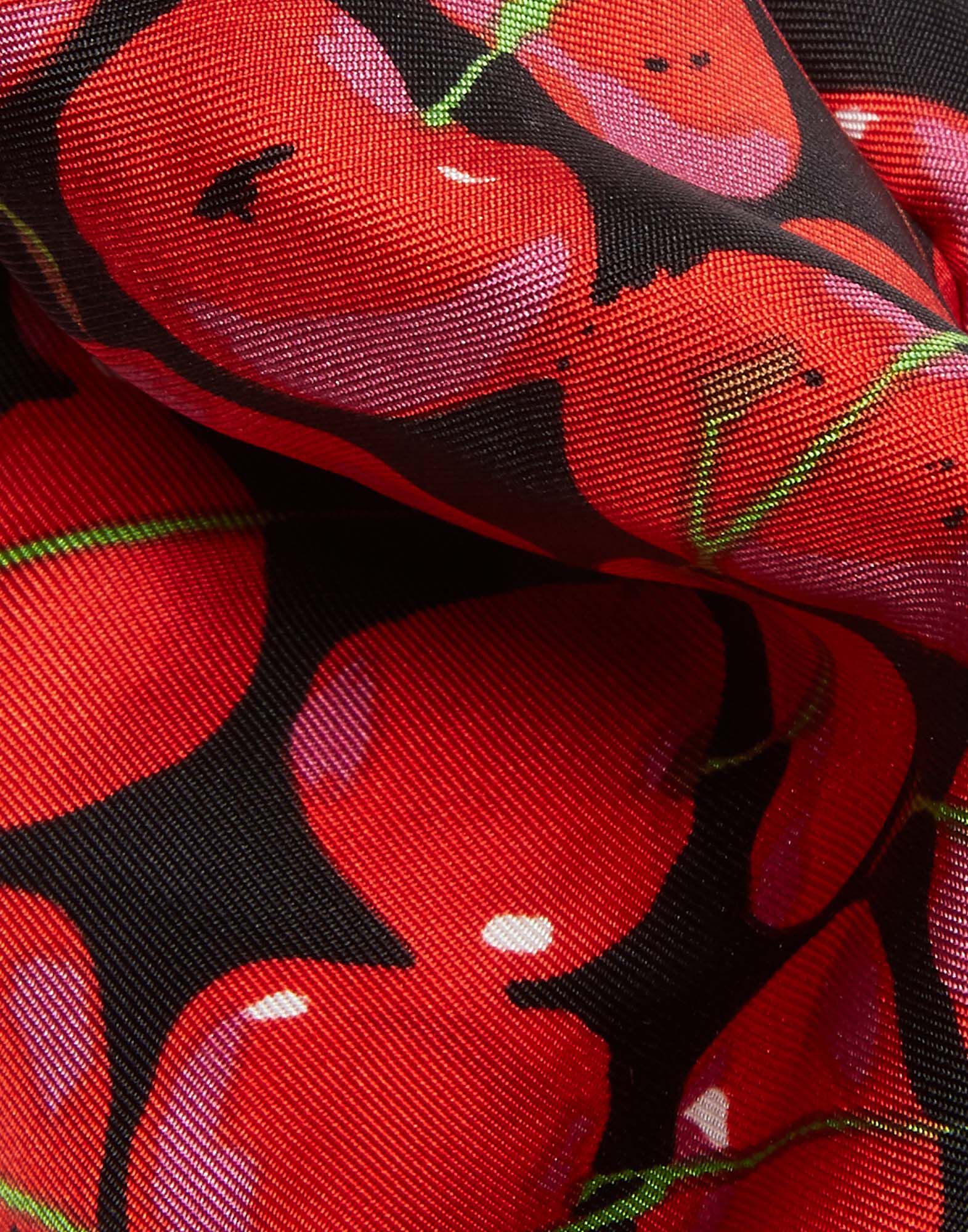 La DoubleJ Pinup Headband Black Cherries HEB0001FOD001CHY0003