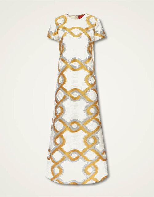 La DoubleJ Swing Dress Tackle Gold DRE0001JCQ081TAC03YE05